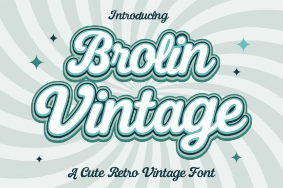 Brolin Vintage: A Timeless Font for Modern Design