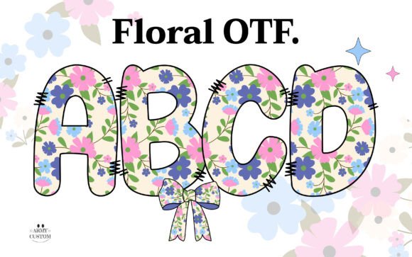 Floral Army: A Vintage Design Asset for Modern Creatives