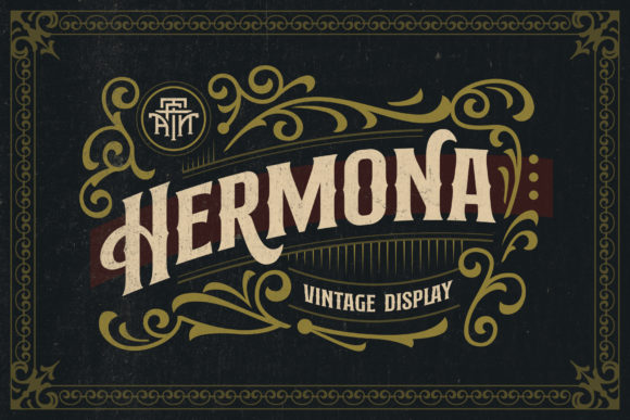 Hermona: A Vintage Font for Modern Design