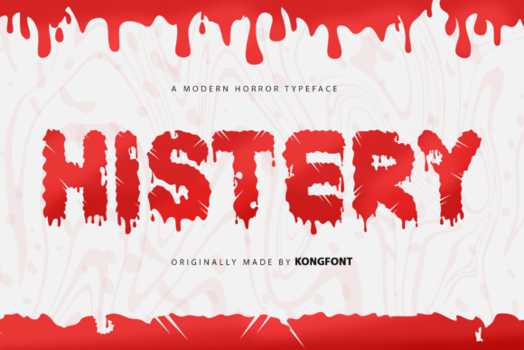 Histery: A Modern Script Font for Bold Design