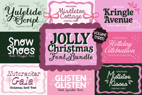 Jolly Christmas Bundle Vol3: A Designer's Festive Toolkit