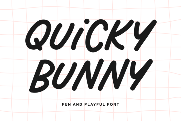 Quicky Bunny: The Playful Font Duo for Creative Projects
