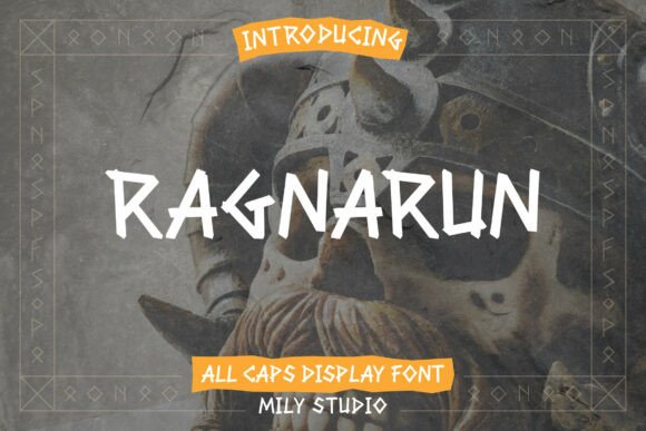 Ragnarun: A Nordic Typeface for Powerful Visual Storytelling