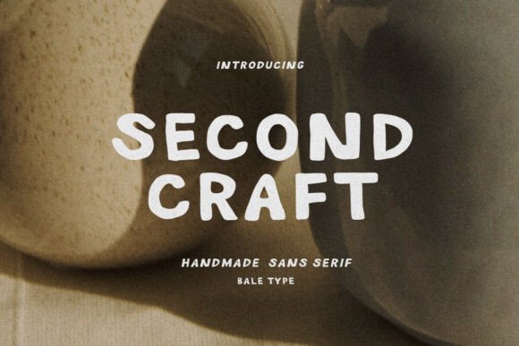 Second Craft: Elevate Your Design with Authentic Typography