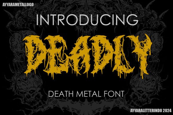 Unleash Your Brand's Edge with the Deadly Font